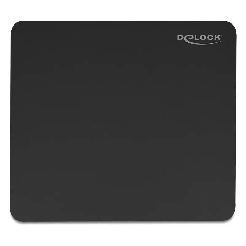 Tappetino per mouse DeLOCK 12149 nero 400x450 mm gomma base antiscivolo