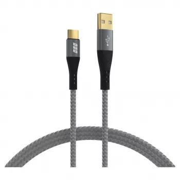 EFB Elektronik Cavo USB-A a USB-C 60W QC 3A grigio – Cavo – Digitale/Dati (USB-AC-00004)