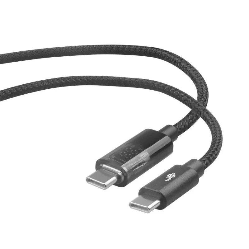 Cavo USB-C TB AKTBXKUCCIND10B 1 m 100 W con indicatore di ricarica LED
