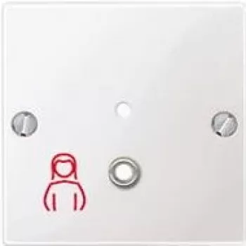 Merten MEG4843-0325 placca/cover interruttore bianco (MEG4843-0325)