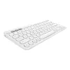 Logitech Multi-Device K380 - Tastiera - Wireless - Bluetooth 3.0 - Tedesca - Off-White