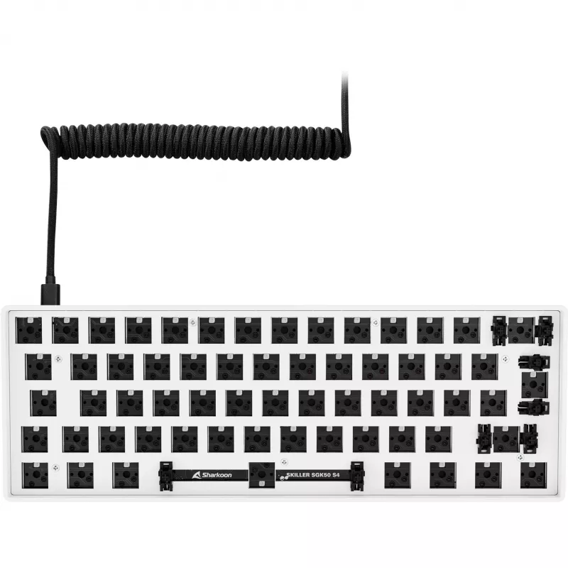Sharkoon Skiller SGK50 S4 Barebone tastiera da gaming USB bianca