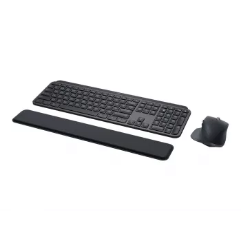 Logitech MX Keys Combo for Business - Set Tastiera e Mouse - retroilluminato - wireless - Bluetooth LE - QWERTY - GB - Grafite