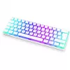 Thock Compact Wireless Pudding Onyx White, Tastiera Gaming Bianco, Layout DE, Kailh Box Red