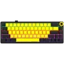 Tastiera da gaming meccanica LORGAR KBP70MW 65% nero giallo layout EN