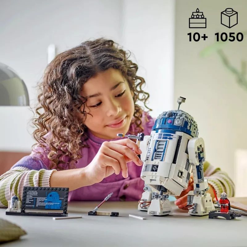 LEGO Star Wars 75379 R2-D2 set di costruzione con minifigure di Darth Malak, 1050 pezzi, 10+