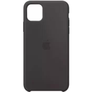 Apple - custodia per cellulare - silicone - nero - per iPhone 11 Pro Max (MX002ZM/A)