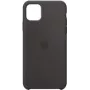 Apple - custodia per cellulare - silicone - nero - per iPhone 11 Pro Max (MX002ZM/A)