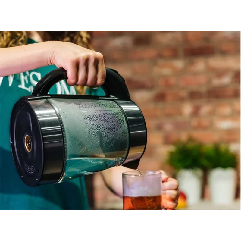 Bollitore in vetro LAFE LAFCZA47618 – capacità 1,5 L, 100% riciclabile