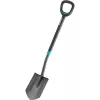 Gardena 17012-20 – Pala per drenaggio – acciaio – nero – a D – monocolore