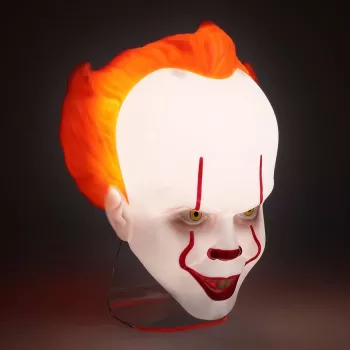 Lampada da tavolo Paladone lampada maschera PP11207ITV2 Pennywise LED, lampada a forma di maschera a tema