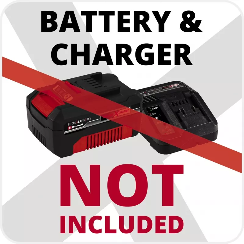 Einhell GE-CG 18 Li - Solo 100mm rosso cesoia tagliaerba a batteria (3410370)