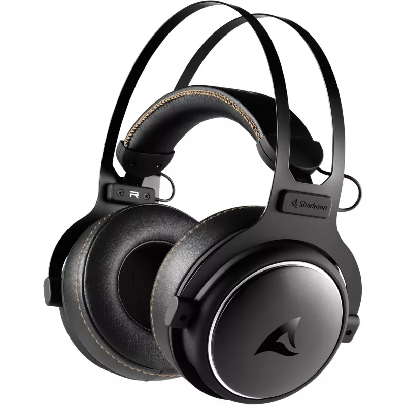 Sharkoon SKILLER SGH50 cuffie con archetto cablate gaming nero