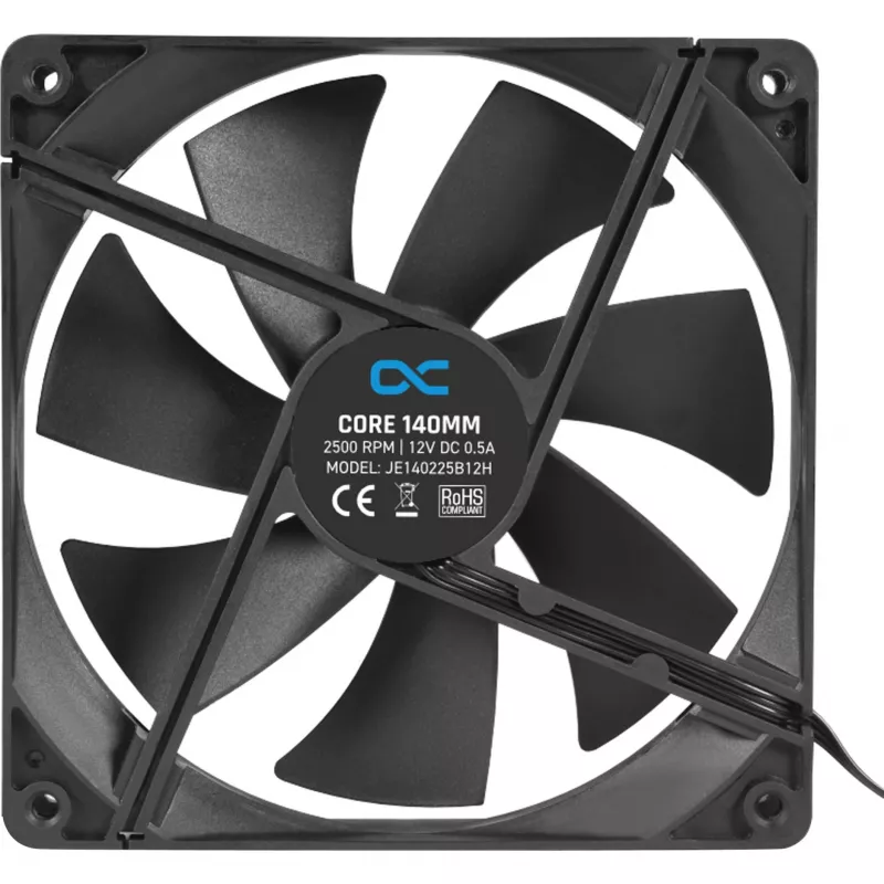 Ventola per case Alphacool Core 140 mm PWM 2500 giri/min nero