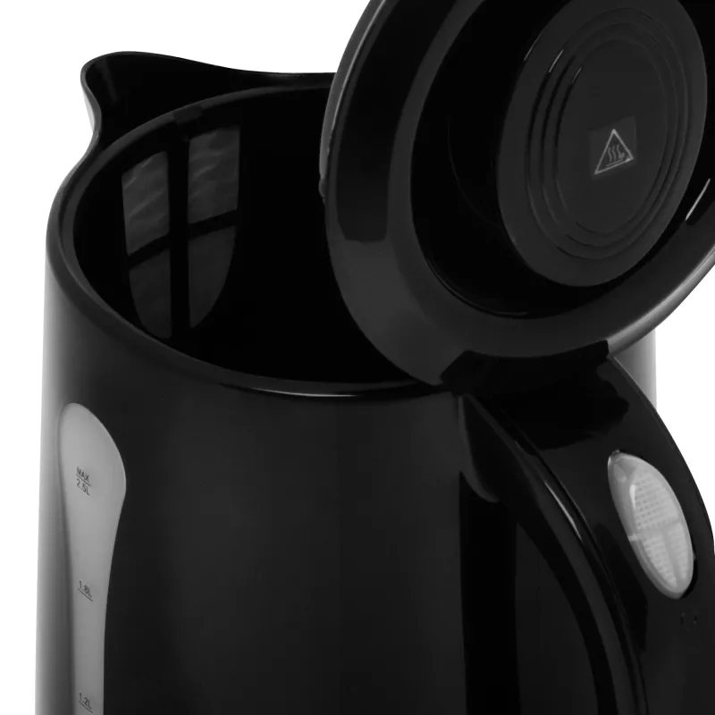 Adler Bollitore | AD 1244 | elettrico | 1850 W | 2,5 L | plastica | base girevole 360° | nero
