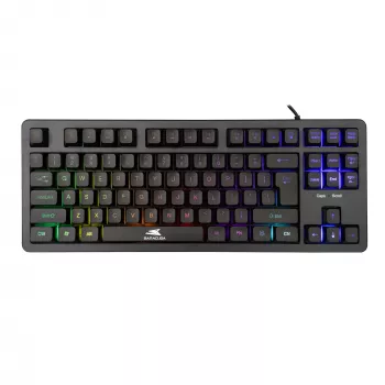 Tastiera con filo Baracuda Krill nera KRILL-B — layout compatto, layout US