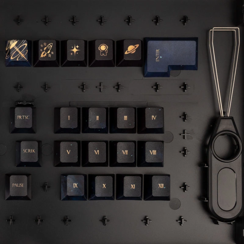 Set di keycap Traitors TRDINF109UK — materiale PBT, layout UK