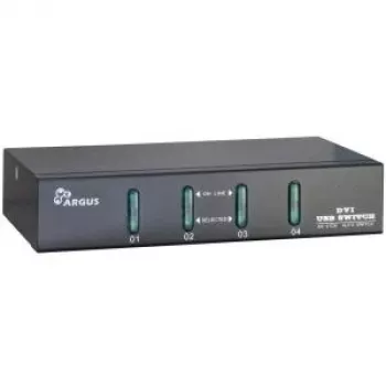 Inter-Tech Argus KVM-AS-41DA - Switch KVM/Audio - 4 KVM/Audio - Desktop (88887201)