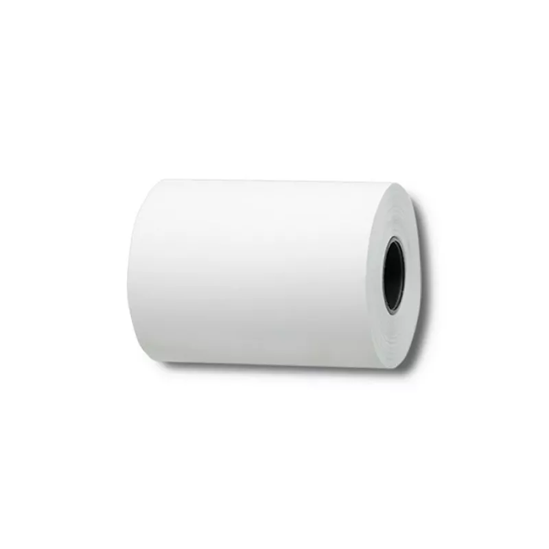 Qoltec 51896 rotolo di carta termica 57 x 20, 55 g/m², senza BPA, 10 pz.