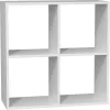Libreria da soggiorno Topeshop MALAX 2X2 BIEL