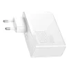 Caricabatterie da viaggio Baseus GaN2 Pro Quick 2x USB + 2x USB-C, 100W, EU (bianco)