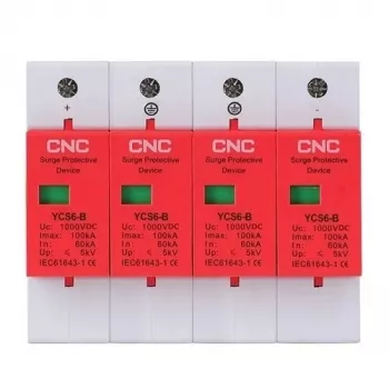 Scaricatore di sovratensione HiSmart NV821754 quadripolare 1000 VDC