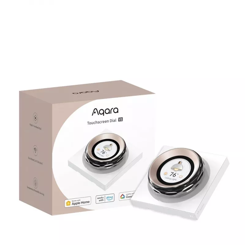 AQARA Touchscreen Dial V1 (DS-K01D) - manopola rotativa con display
