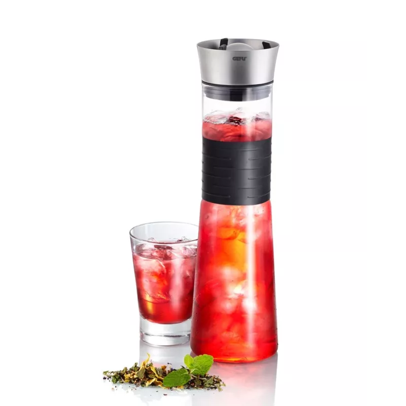 Decanter per vino GEFU CASCADA 1 L plastica, acciaio inox