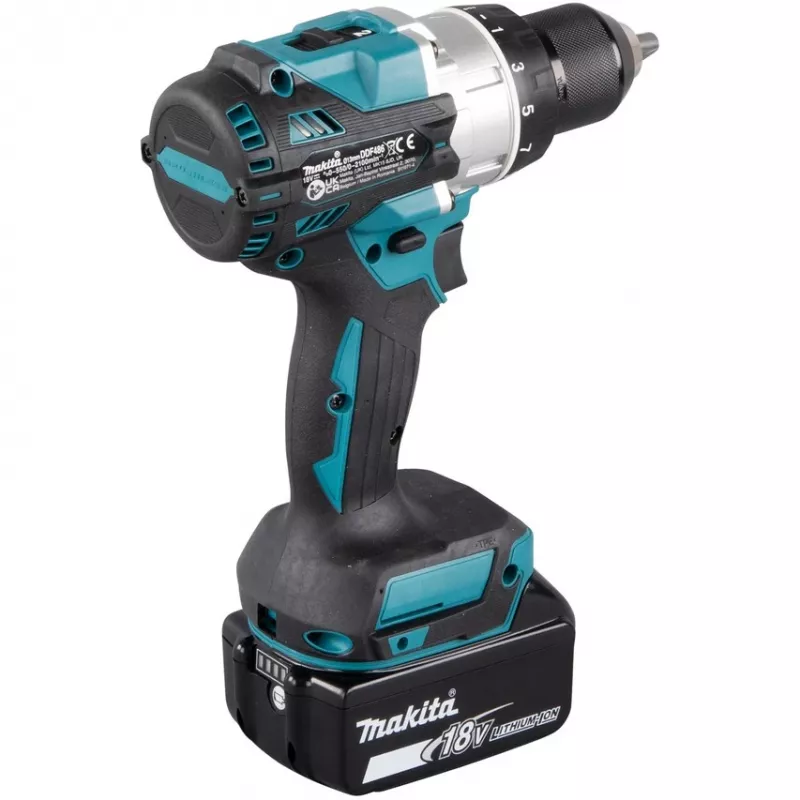 Makita DDF486RTJ Trapano 2100 giri/min 2,6 kg nero, blu