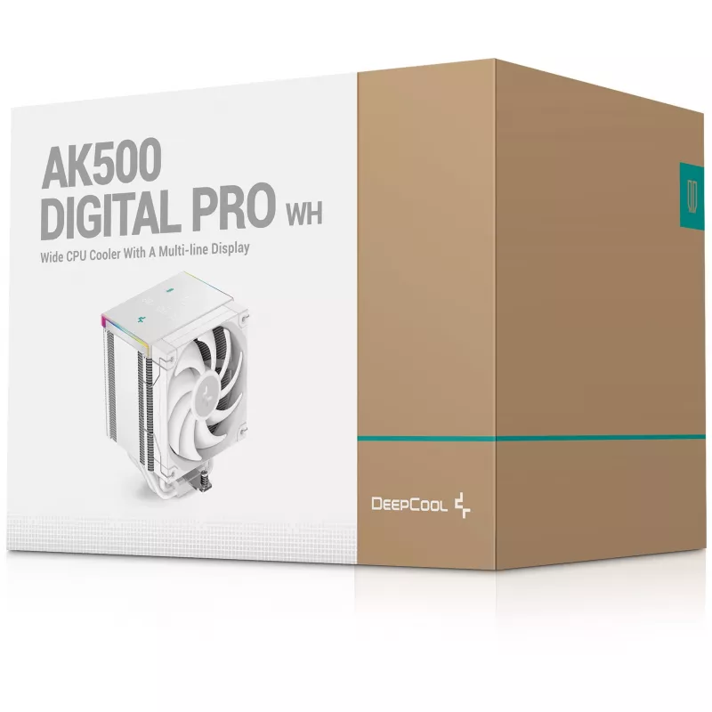 Dissipatore DeepCool AK500 DIGITAL PRO WH (R-AK500-WHAPMN-G)