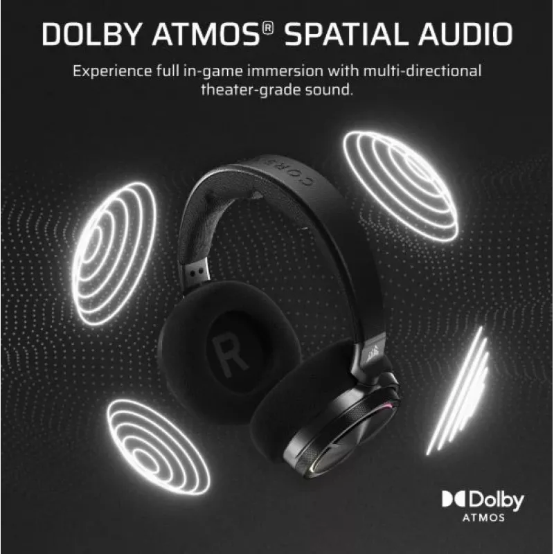 Cuffie Virtuoso Max Wireless Carbon