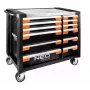 Armadio da officina NEO tools PRO 12 cassetti 84-225, robusta conservazione in acciaio per utensili