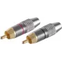 shiverpeaks BS52024-SET connettore per cavo RCA grigio (BS52024-SET)