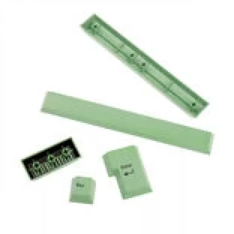 Kit aggiuntivo GMK, tasti ABS, Double-Shot, set di espansione per ISO & ANSI - verde pastello