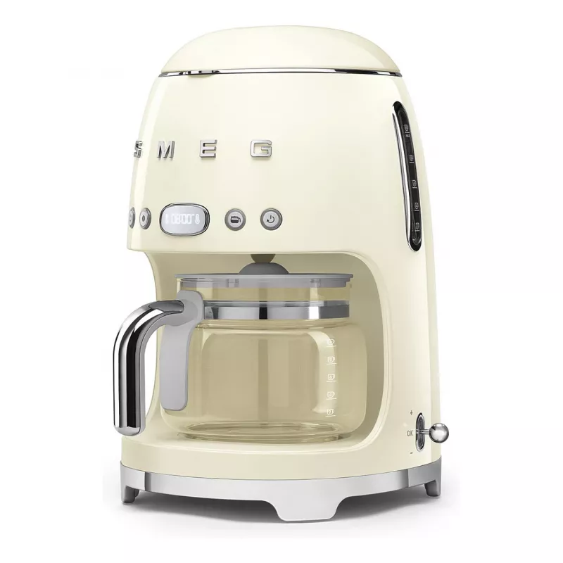 Smeg 50's Style DCF02CREU macchina per caffè 1,25 litri crema