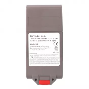 Batteria ricaricabile di ricambio per Dyson V11 25,2V 3000mAh di Extralink