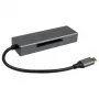 Akasa AK-CR-09BK lettore di schede 3 in 1 USB 3.2 Gen1 Type-C