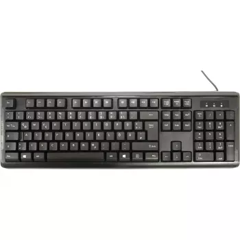 Inter-Tech AC KB-102DE desktop USB nero 1000dpi 105 tasti con filo (88884138)