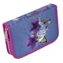Astuccio portapenne imbottito Hama Crazy Cat 00139125, blu/rosa