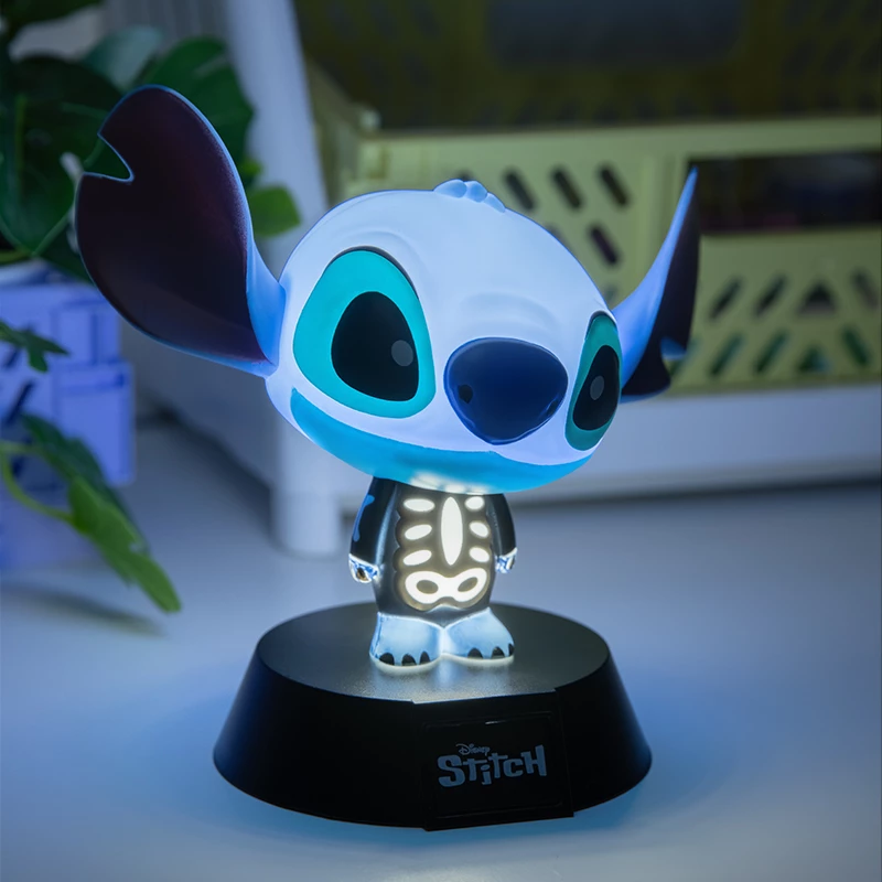 Lampada da tavolo Paladone Stitch Skeleton Icon Light – luce notturna a figura