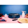 Macchina per crepe JATA JECR1000 1200 W nero blu 30 cm
