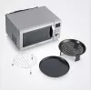 Microonde combinato SEVERIN MW 7918, a libera installazione, 25 L, 900 W, display LED, argento