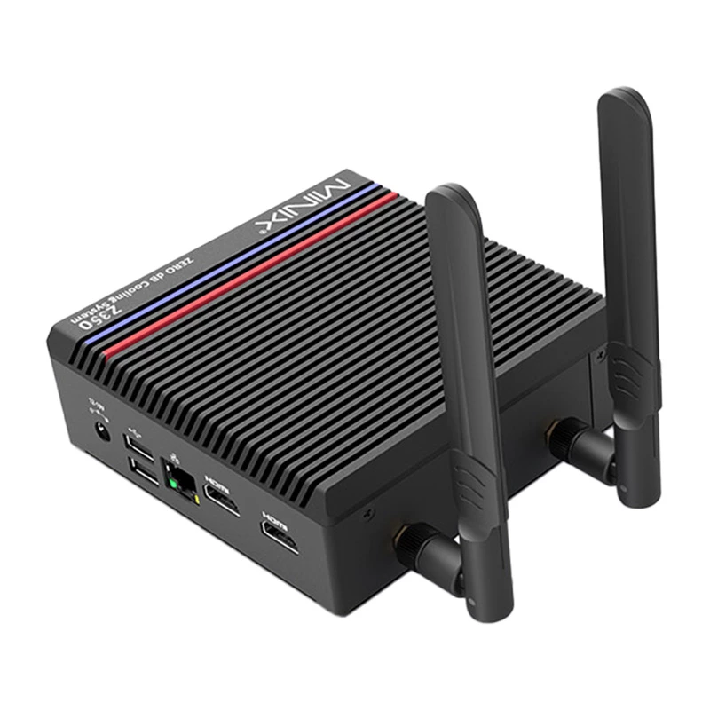 Mini PC MiniX Z350 N350 16GB RAM 512GB SSD desktop compatto