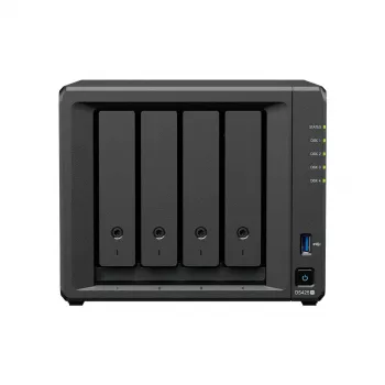 NAS storage server SYNOLOGY DS425+ — 4-Bay, Intel Celeron J4125 2,0–2,7 GHz, 2 GB DDR4, 0 TB, 2,5GbE, 2 slot M.2