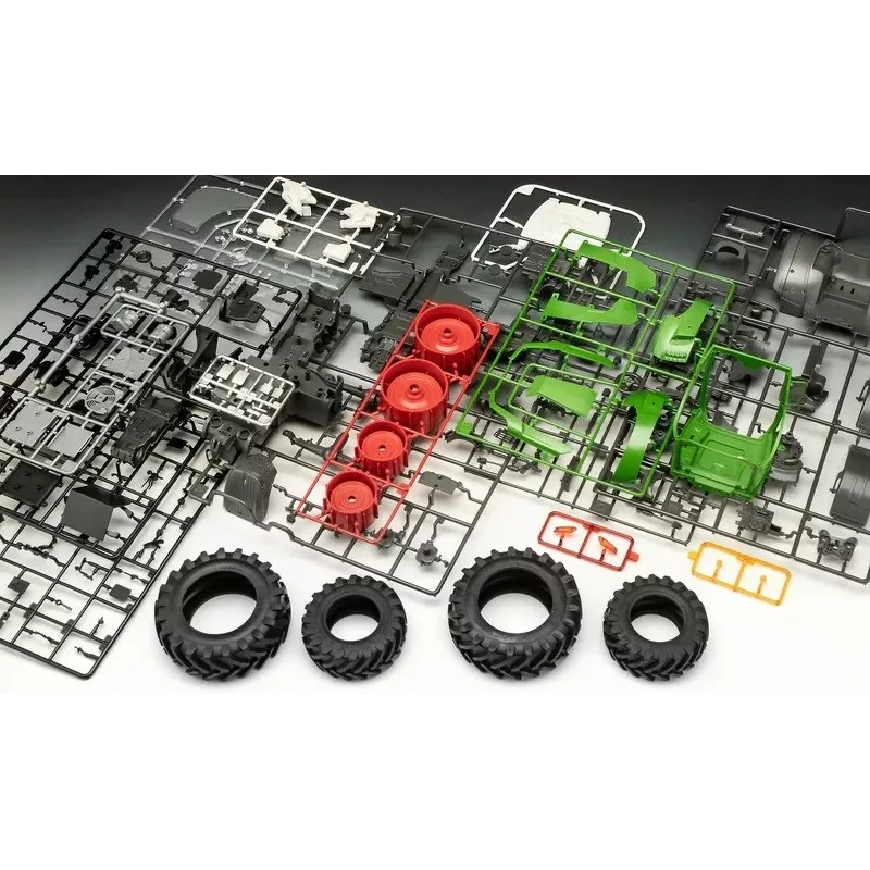 Modellino in plastica trattore Fendt 728 Vario