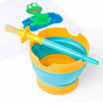 Bicchiere per acqua Staedtler Noris junior BK 8767 40 BK per acquerello, nero