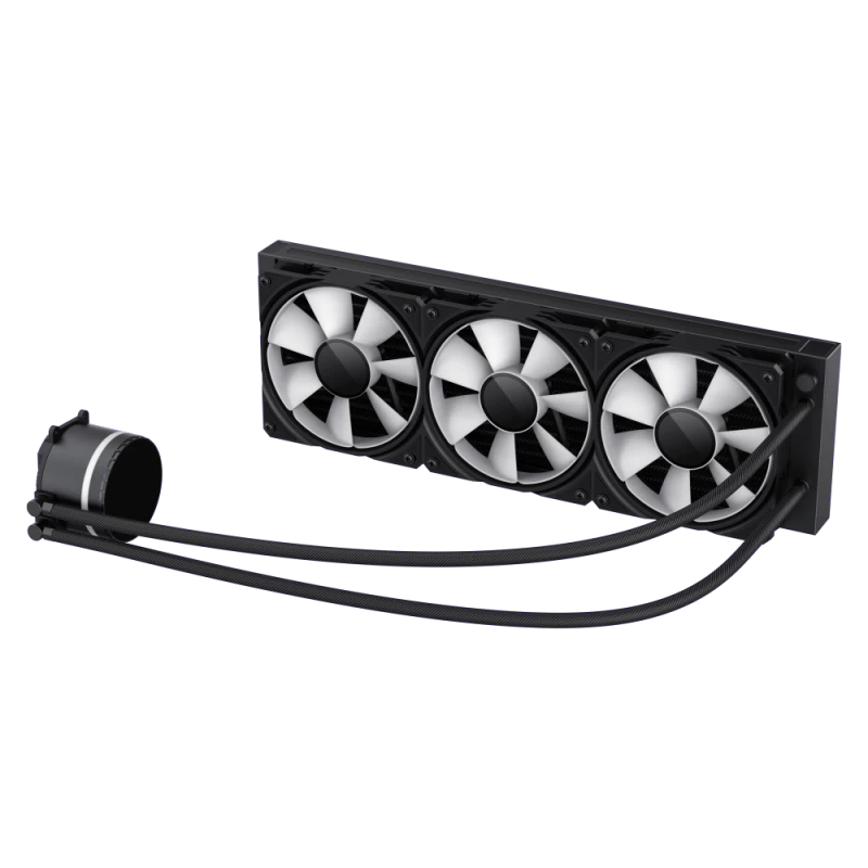 Gamemax | Dissipatore a liquido per CPU | ICEBURG 360 INFINITY | nero