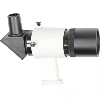 Cannocchiale cercatore Skywatcher 9x50 con supporto angolare a 90° (nero)