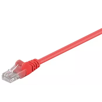 Cavo di rete Goobay CAT 5-1000 UTP RJ-45 10 m Rosso