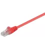 Cavo di rete Goobay CAT 5-1000 UTP RJ-45 10 m Rosso